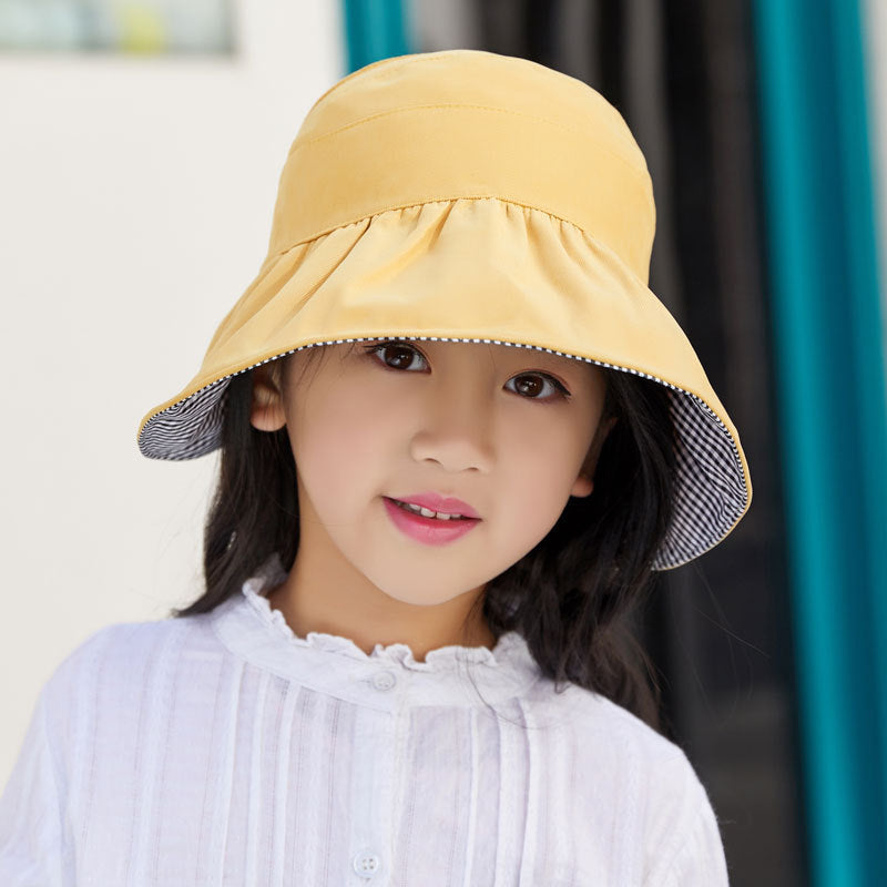 Sombrero de verano de doble cara